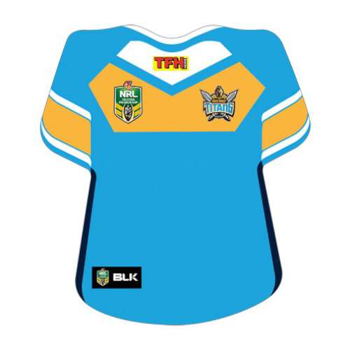 Titans NRL Jersey Icing Image - Click Image to Close